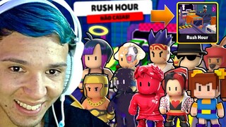 NOVA ATUALIZAÇÃO 0.45 DO STUMBLE GUYS🤯| SKINS, EMOTE, MAPA NOVO ...