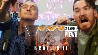BRAJ KI HOLI - DOCUMENTARY | Vrindavan Holi, Barsana, Nandgaon & Dauji Huranga | REACTION!!