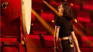 [ซูเจียฉี] การซ้อมมู่หลาน | เวทีที่ดีที่สุด | กลองและระบำดาบ | ทิ้งดาบและเปลี่ยนให้น่ารัก
