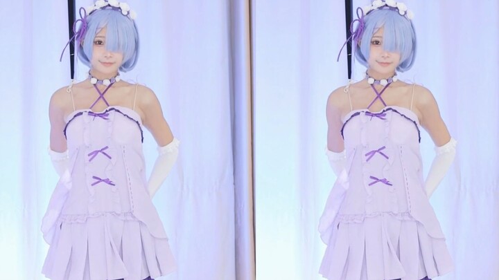 【鱼子酱】《恋爱告急》雷姆睡衣限定 直播跳舞录屏