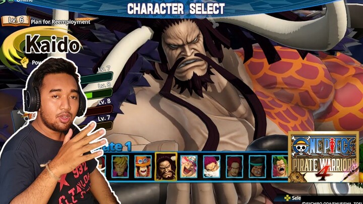 KAIDO GAMEPLAY - ONE PIECE PIRATE WARRIORS 4 INDONESIA