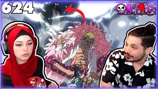 دوفلامنجو ضد سموكر! || ردة فعل ون بيس One Piece Reaction ||ارك بانك هازارد 624!!