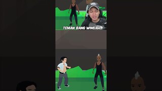 MOMEN AKU LIHAT BANG WINDAH MEMBANTU BANG RIZAD - [Bioskop Simulator] #shorts