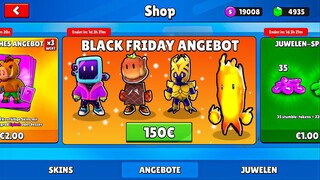 7 SKINS FÜR 150€ ANGEBOT GEKAUFT in Stumble Guys