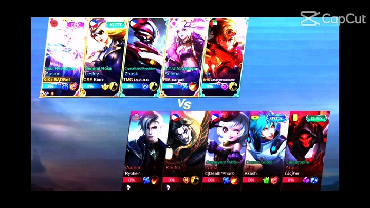 Mobile legends Bang Bang