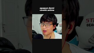 apapun demi cewek anime yekan #shorts