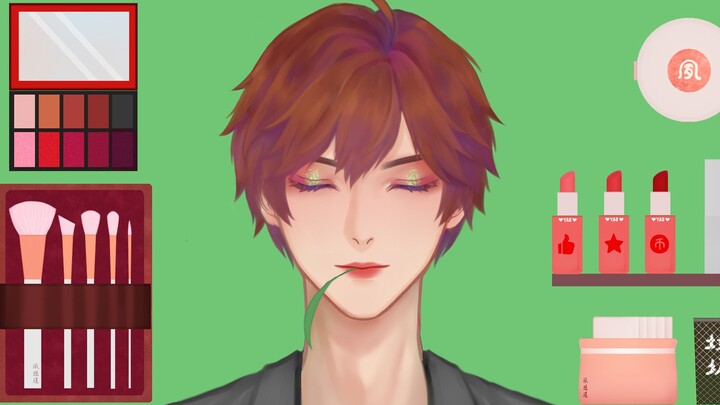 [Makeup Mini-Game Interactive Video] Let’s help Li Bai with his makeup!