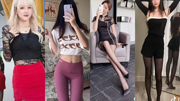 『Exclusive Time』Tights, black silk, white silk short skirt, black silk royal sister, do you like it?