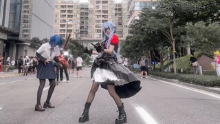 【广州萤火虫】山田凉与大祥老师合奏（跳？）Ave Mujica但是宅舞即兴