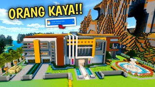 RUMAH ORANG KAYA NIH!! DESAIN ELEGAN, SISTEM CANGGIH! - Map Showcase Minecraft #177