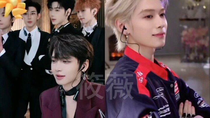 当专业抖舞香菜孙恩盛遇上皮朱带领喜悦x成员的个播会发生什么？恩盛的个播技能（狗伎俩）教学，恩盛和喜悦X成员抖舞大战！请看视频