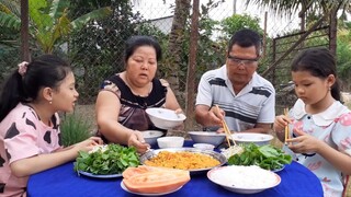 Bún Xào Củ Sắn Món Ăn Dân Dã Miền Tây | BQCM & Family T203