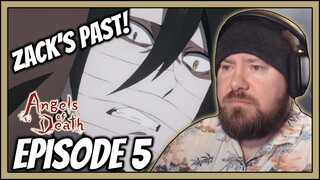 ZACK'S PAST | Angels of Death Episode 5 Reaction