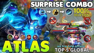 GAMEPLAY TOP GLOBAL ATLAS - MOBILE LEGEND BANG BANG