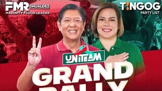 BBM SARA RALLY in TACLOBAN CITY LEYTE Hapenning Now #bbm #sara #taclobancity #leyte