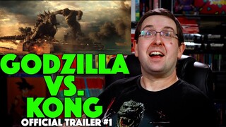 REACTION! Godzilla vs. Kong Trailer #1 - Alexander Skarsgård Movie 2021