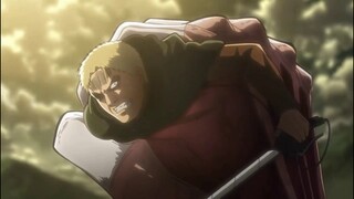 Reiner winking at the Female Titan | Reiner giving clue to Annie | Attack on Titan Season 1