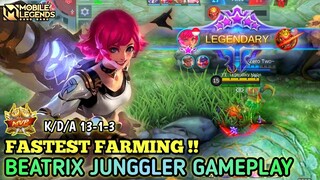 New Hero Beatrix Junggler Gameplay - Mobile Legends Bang Bang