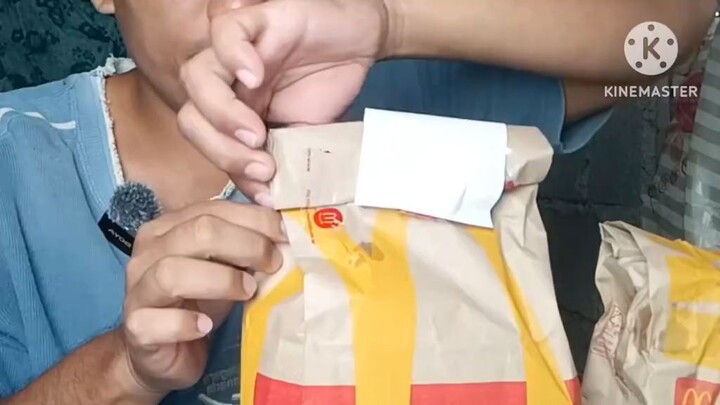 DJ MARCH BARIOS IS BACK MCSPICY BURGER MCDONALD'S