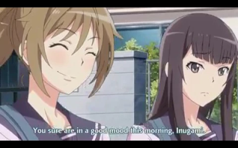 Inugami- san และ Nekoyama-san Yuri ช่วงเวลา😍😍