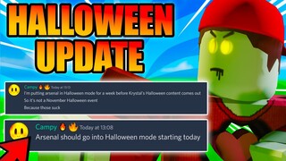 *ARSENAL HALLOWEEN UPDATE TODAY!* (Roblox Arsenal)