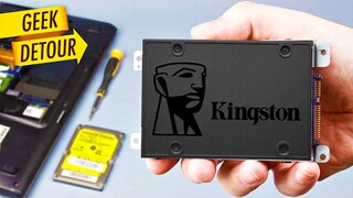 SSD gắn vào Laptop cũ có phí quá không | Hành trình tự thay SSD cho laptop cũ cùng HaDoanTV