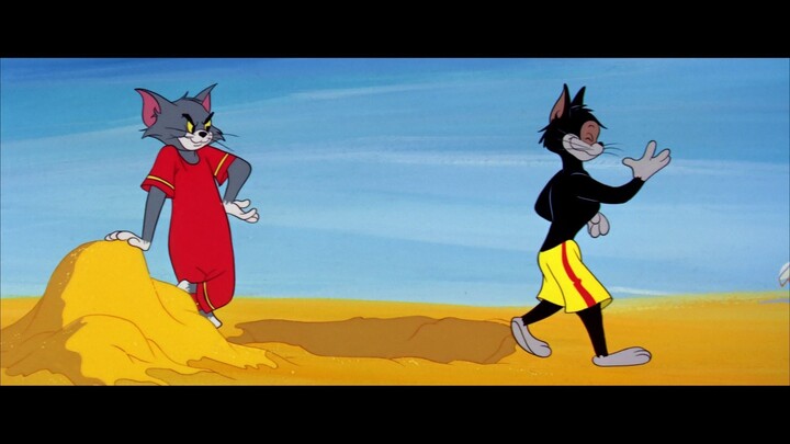 Tom and Jerry 1956 E101 Muscle Beach Tom