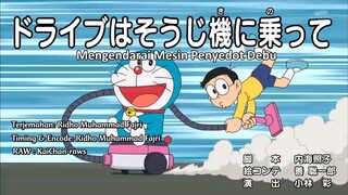 Doraemon - Mengendarai Mesin Penyedot Debu (Sub Indo)