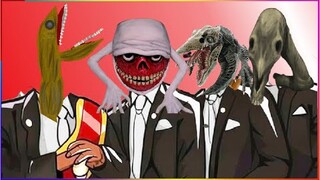 GOLDIE & BRIDGE WORM & SKULL CRAWLER & LONG HORSE - Coffin Dance X Baby Shark COVER