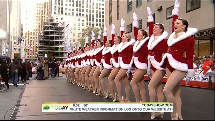 عيد الميلاد، عرض برنامج الرقص