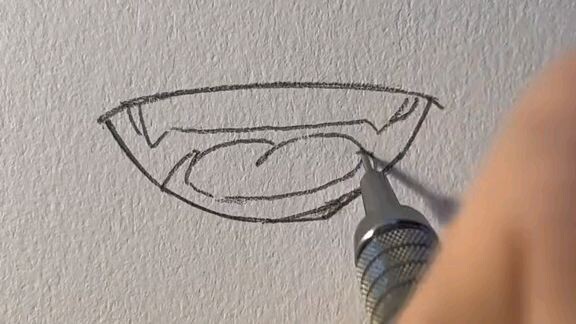 Drawing anime mouth