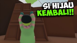 HIJAU MERESAHKAN KEMBALI DI DUNIA COKELAT - Human Fall Flat Indonesia