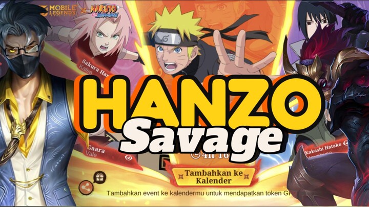 Full Gameplay, Hanzo emang beneran gila sih || MLBB