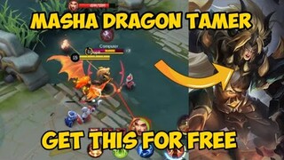 MASHA DRAGON TAMER SCRIPT | FULL EFFECTS | MOBILE LEGENDS