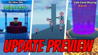 BLADE BALL MERCHANT UPDATE! - Preview & Showcase