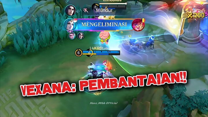 MUSUH SAMPE NANGIS LAWAN VEXANA GILA INI!