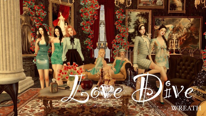 【WREATH】【LOVE DIVE】回归mv上线！！！！！！！