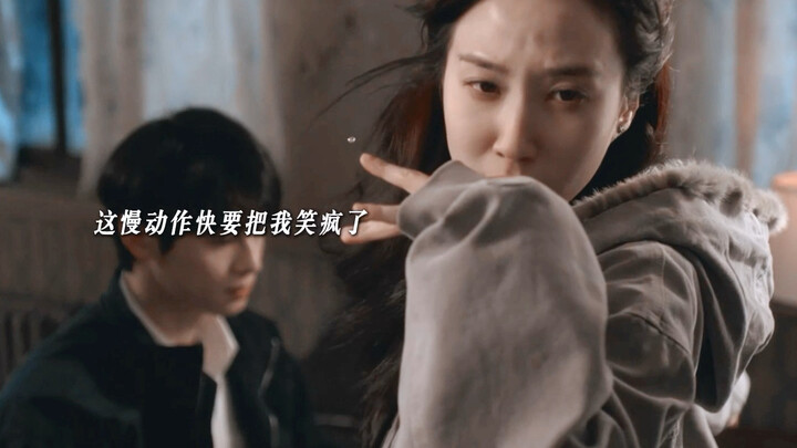 This slow-motion scene from “The Thunder” has me laughing my head off! #Kdrama #SuperpoweredExtra #C