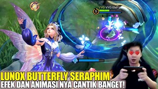 LAGI REVIEW LUNOX BUTTERFLY SERAPHIM MALAH KETEMU TOP GLOBAL-AUTO WIN LAH KALAU GITU! MOBILE LEGENDS