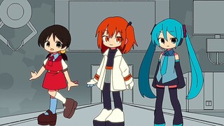 【歌愛ユキ&初音ミク&足立レイ】dapple【OLDUCT】