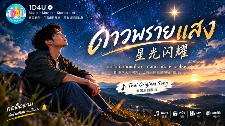 ดาวพรายแสง｜星光闪耀｜Thai Original Song ✨