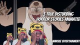 3 True Disturbing Horror Stories Animated | Wansee Entertainment | AyChristene Reacts