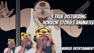 3 True Disturbing Horror Stories Animated | Wansee Entertainment | AyChristene Reacts