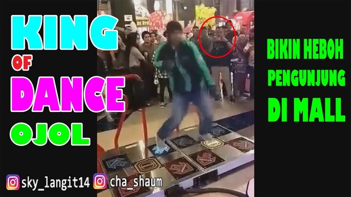 VIRAL!!! AKSI KEREN BIKIN PENONTON KAGUM SKIL DANCE OJOL GRAB INI KALAHKAN DANCING KING