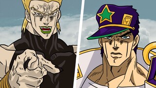 Kujo Jotaro và DIO gặp nhau tại thiên đường