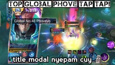 GAMEPLAY TOP GLOBAL MODAL TAP TAP CUYY IS REAL!!😹