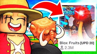 Release Date Confirmed for Blox Fruits Update 20