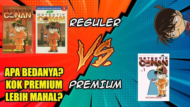 Komik Detektif Conan Reguler vs Premium! Apa Perbedaannya -