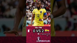 Hasil Pertandingan Qatar 🇶🇦 VS 🇪🇨 Ecuador||#shorts #youtubeshorts