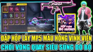 [Free Fire] Đập Hộp Hường Lấy MP5 Màu Hồng Vĩnh Viễn, Chơi Vòng Quay Siêu Súng Đổ Bộ | Lưu Trung TV